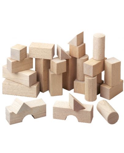 Дървени кубчета Haba - 26 части - 3