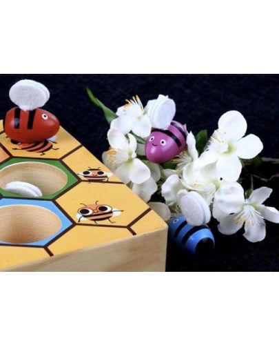 Дървена игрa Kruzzel - Пчелна пита - 4
