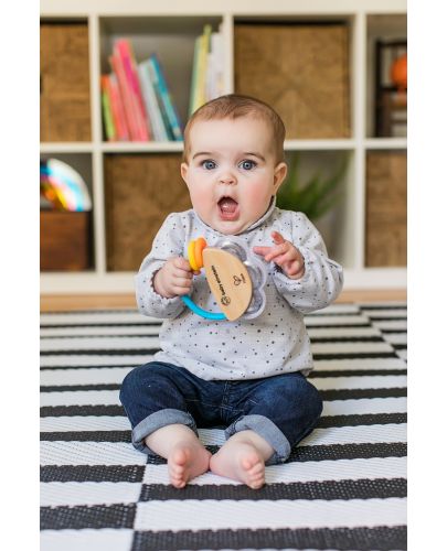 Дървена играчка Baby Einstein - Бебешка тамбурина - 3