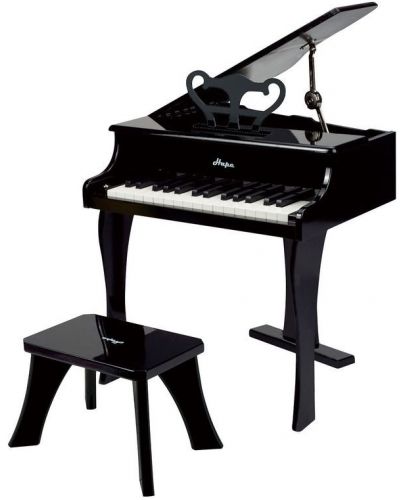 Дървена играчка Hape - Пиано, черно - 1