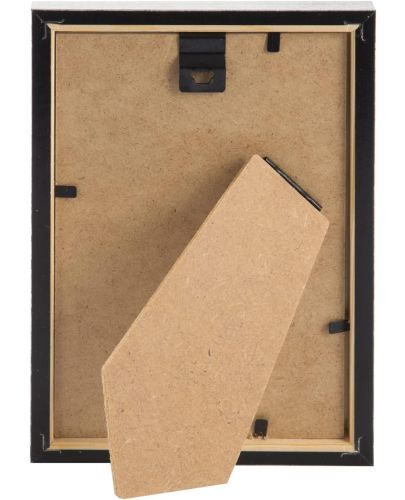 Дървена рамка за снимки Goldbuch - Сребриста, 10 x 15 cm - 3