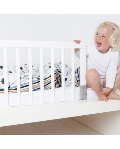 Дървена преграда за легло Baby Dan - Бяла - 3