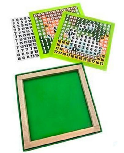 Дървена мозайка с пиксели Cubika - Животни, с 250 кубчета - 2