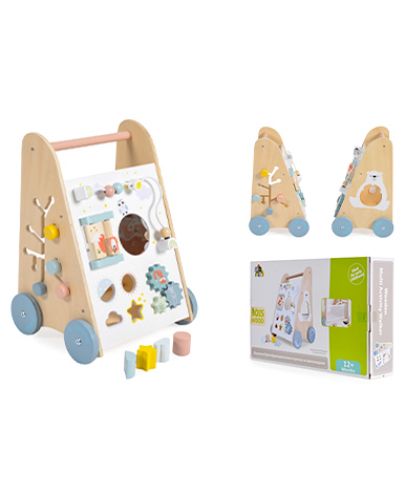 Дървена играчка за прохождане Moni Toys - 6