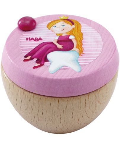 Дървена кутия за млечни зъбки Haba - Принцеса - 2