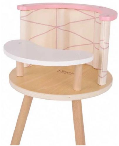 Дървена играчка Classic World - Столче за хранене - 2