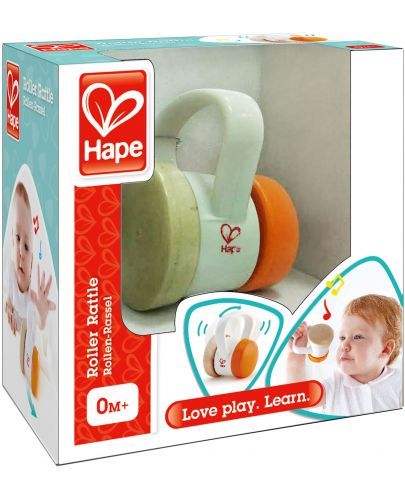 Дървена играчка HaPe International - Дрънкалка, буталка - 2