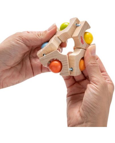 Дървена играчка Haba - Цветни топки - 3