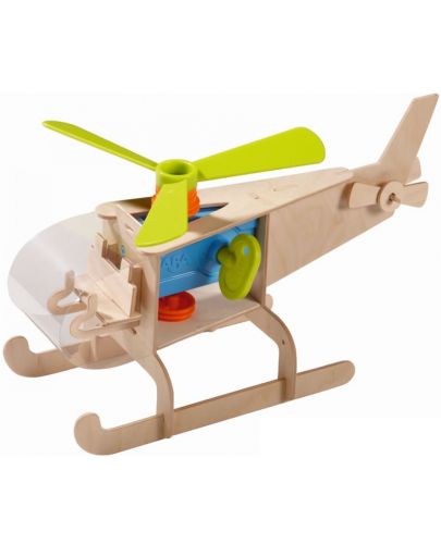 Дървен хеликоптер за сглобяване Haba Terra Kids - 2