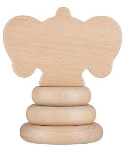 Дървена играчка Bebe Confort - Elidou Elephant Safari - 2