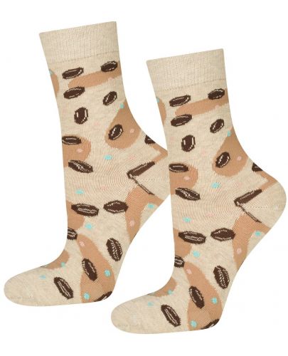 Дамски чорапи SOXO - Caffe Latte - 2