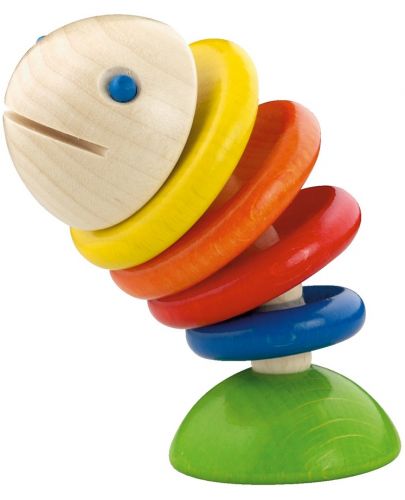 Дървена бебешка играчка Haba, Моби - 2