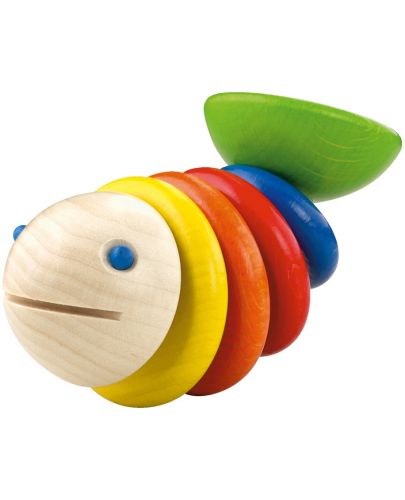 Дървена бебешка играчка Haba, Моби - 1