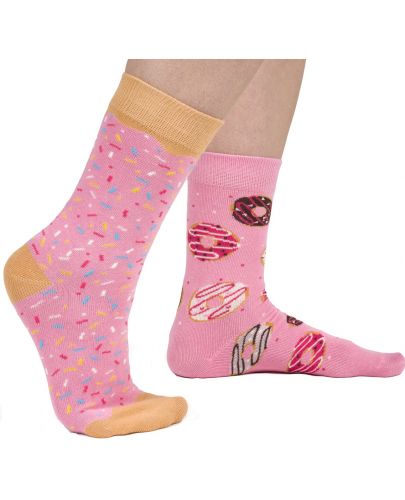 Дамски чорапи SOXO - Pink Donut - 2