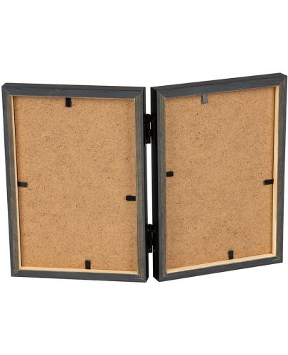 Дървена рамка за снимки Goldbuch - Черна, 10 x 15 cm - 2