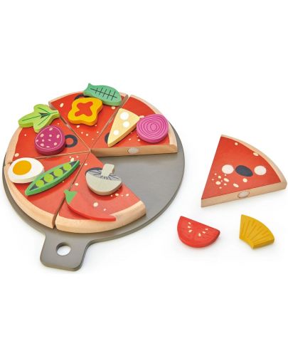 Дървен игрален комплект Tender Leaf Toys - Пица парти - 2