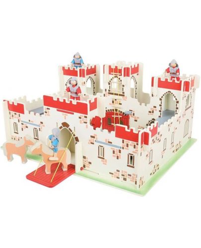 Дървена играчка Bigjigs - Замъкът на крал Артур  - 1