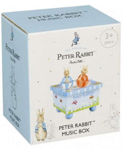 Дървена музикална кутия Orange Tree Toys Peter Rabbit - 4