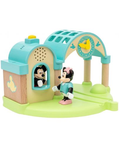 Дървена играчка Brio - Гара Мики и Мини Маус - 5