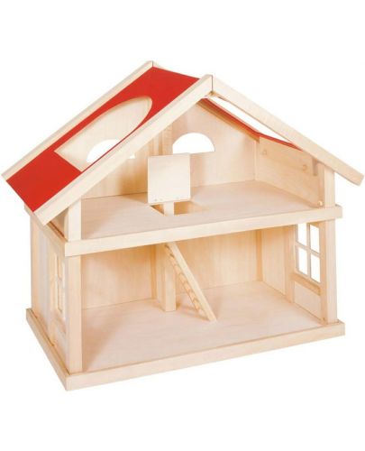 Дървена къща за кукли на 2 етажа Goki - 1