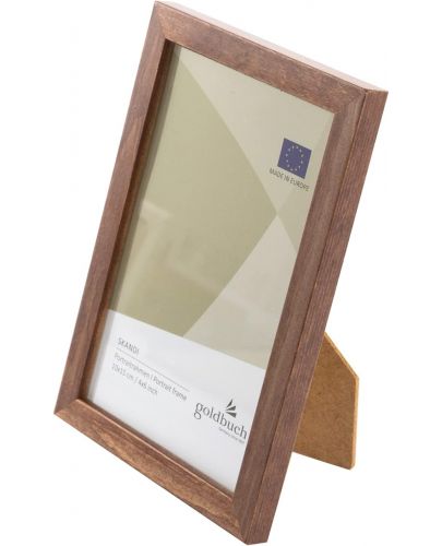 Дървена рамка за снимки Goldbuch - Кафява, 10 x 15 cm - 2