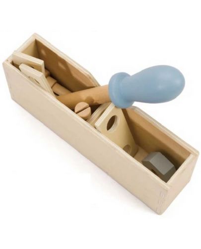 Дървена кутия с инструменти Classic World - 4