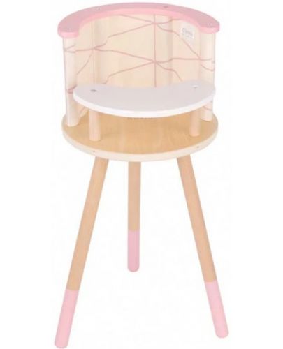 Дървена играчка Classic World - Столче за хранене - 1