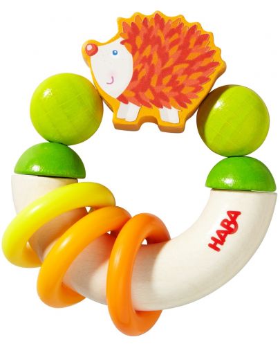 Дървена бебешка играчка Haba, Таралеж - 1