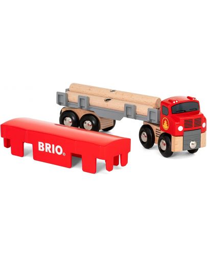 Играчка Brio Камион Lumber Truck - 5