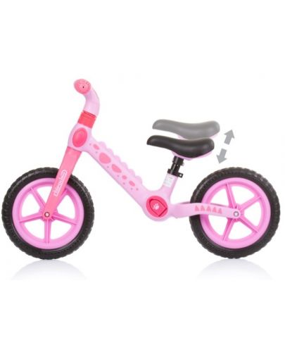 Детско колело за баланс Chipolino - Дино, розово - 3