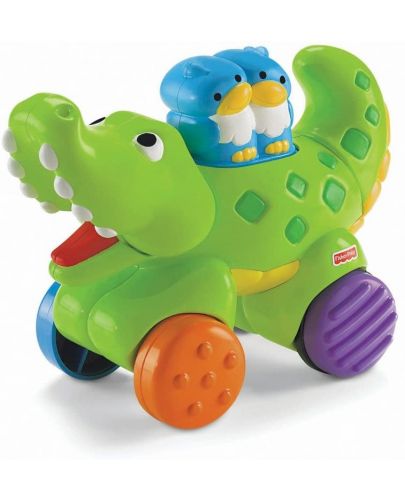 Детска играчка Fisher Price Press&Go - Крокодил - 2
