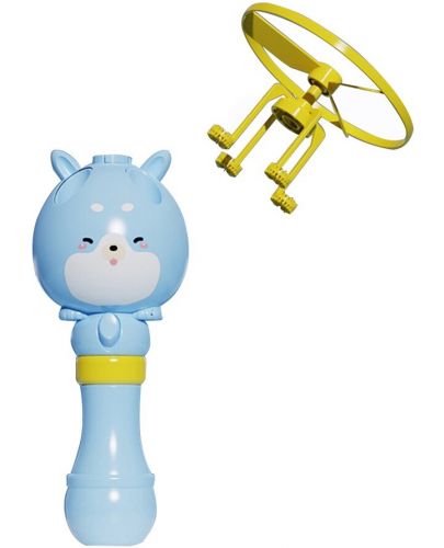 Детска играчка Raya Toys - Изстрелвачка за балончета, Куче - 1