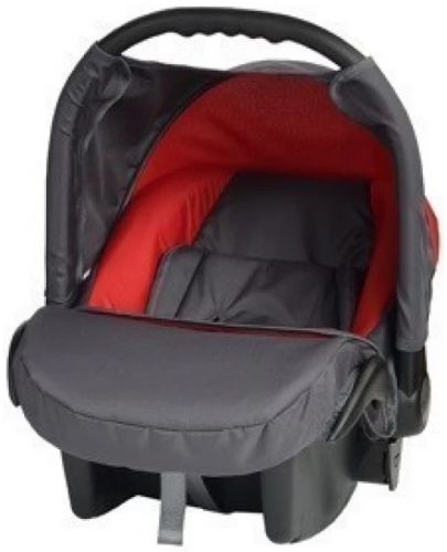 Кошница за кола Baby Merc - Junior Twist, 0-10 kg, графит/червена - 1