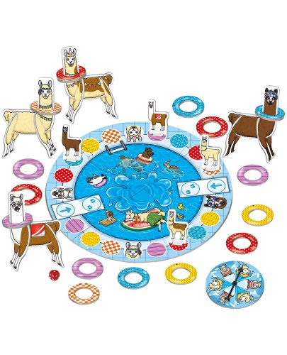 Детска образователна игра Orchard Toys - Смахнати лами - 3