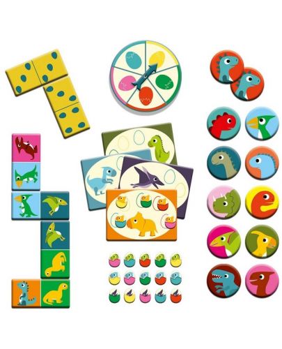 Детска образователна игра Djeco - Bingo, Memo, Domino - 3