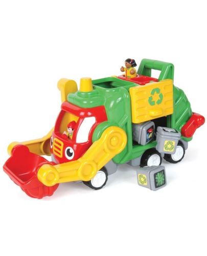 Детска играчка WOW Toys - Боклукчийското камионче на Фред - 1
