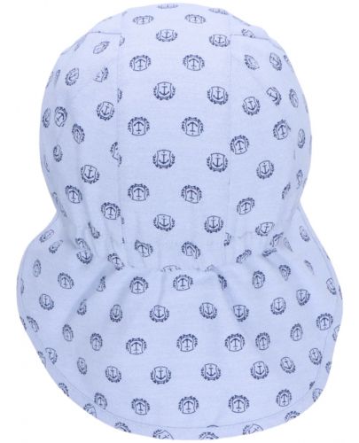 Детска шапка с платка с UV 50+ защита Sterntaler - С котвички, 47 cm, 9-12 месеца - 3