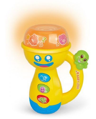 Детска играчка Raya Toys - Интерактивно фенерче - 2