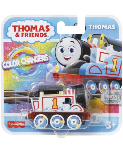 Детска играчка Fisher Price Thomas & Friends - Влакче с променящ се цвят, бяло - 1