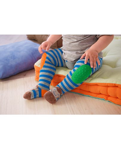 Детски чорапогащник за пълзене Sterntaler - С маймунка, 92 cm, 2-3 години - 4