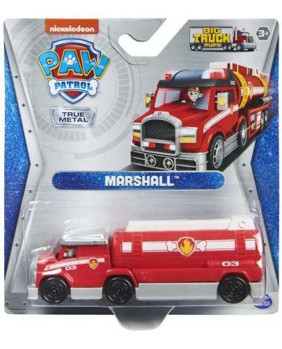 Детска играчка Spin Master Paw Patrol - Големият камион на Маршал, 1:55 - 1