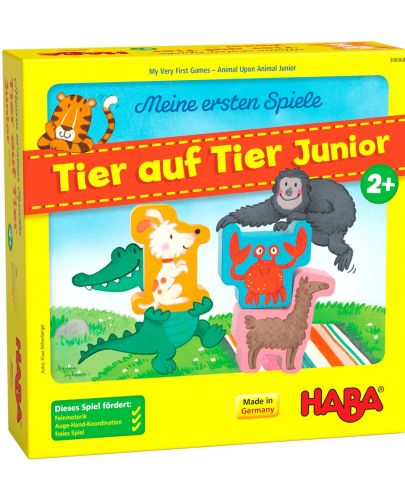 Детска игра Haba - Животно върху животно - 1