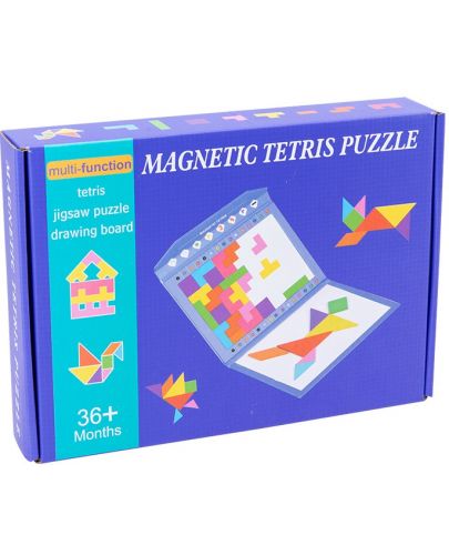 Детска игра Acool Toy - Тетрис с геометрични форми - 1