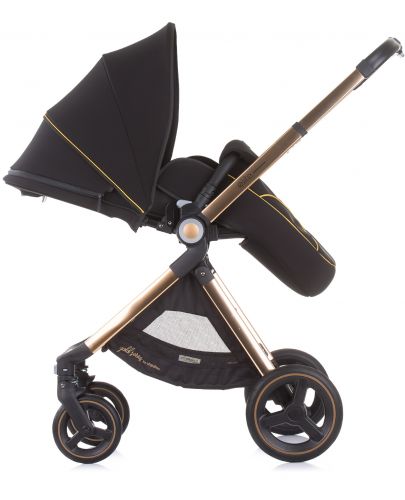 Детска количка Chipolino - Елит, 3 в 1, черна - 5