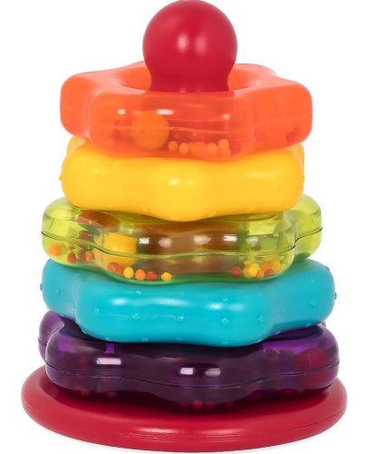 Детска играчка Battat - Цветни рингове - 1