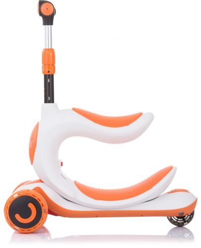 Детски скутер Chipolino - Space X, 2в1, оранжев - 2