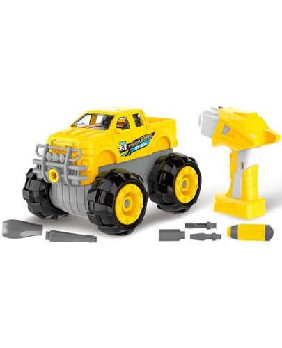 Детска играчка Raya Toys - Кола с дистанционно управление, 2 в 1 - 1