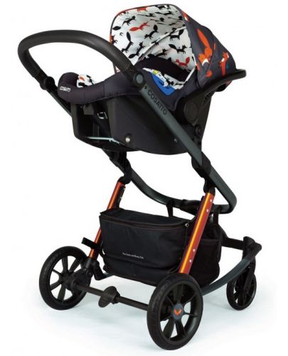 Детска количка с аксесоари Cosatto Giggle Quad - Charcoal Mister Fox - 7