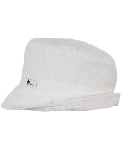 Детска лятна шапка с UV 50+ защита Sterntaler - 47 cm, 9-12 месеца, екрю - 2
