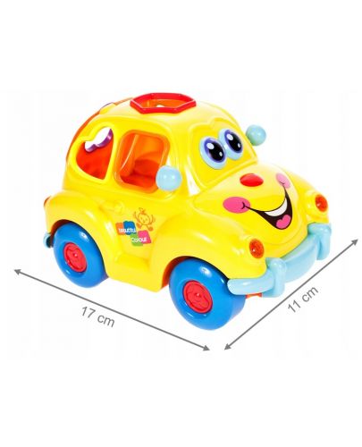 Детска играчка MalPlay - Сортер aвтомобил, със звукови ефекти - 3